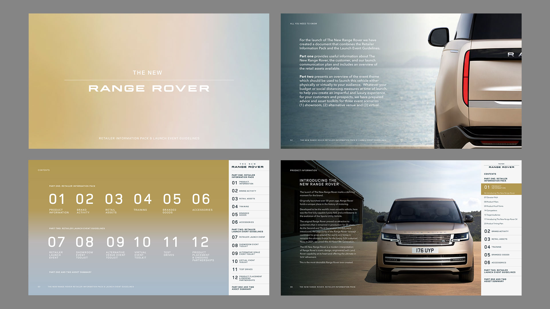 JLR - New Range Rover global launch retailer info & event guidelines